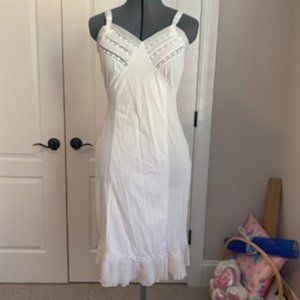 Vintage White Dress Slip